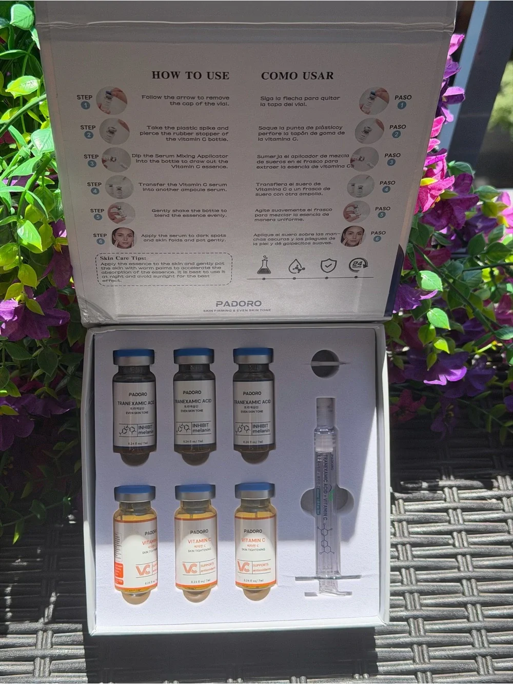 (UNISEX) PADORO - TRANEXAMIC ACID & VITAMIN C